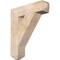 Ekena Millwork Traditional Craftsman Smooth Bracket, Douglas Fir, 5 1/2"W x 24"D x 28"H BKT06X24X28TRA04SDF - alternate 1